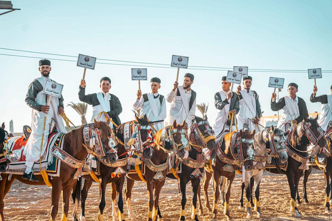 المنتدى يشارك في مهرجان العجيلات للفروسية والتراث